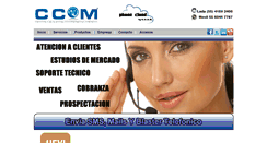 Desktop Screenshot of ccom.com.mx